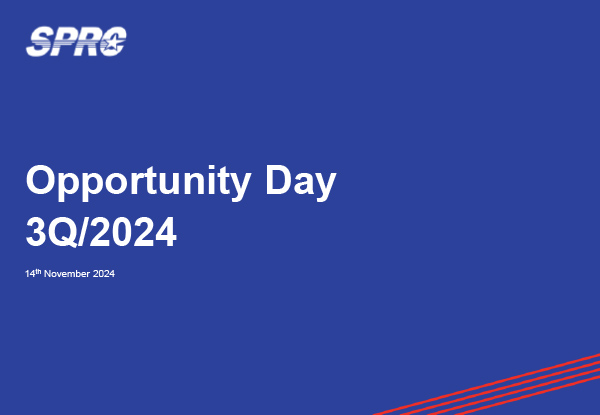 Opportunity Day presentation Q3/2024